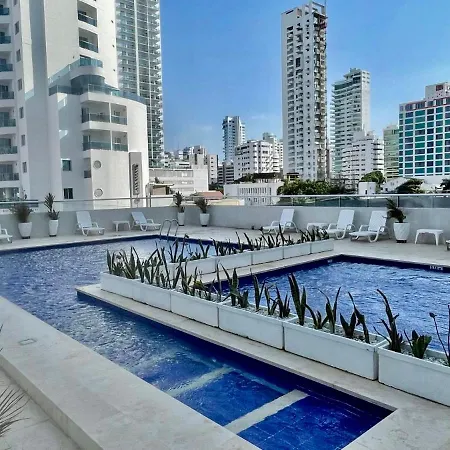 Apartamento Playa Bocagrande Delfines Cartagena